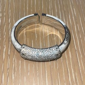 Henri Bendel Rhinestone black and white bracelet
